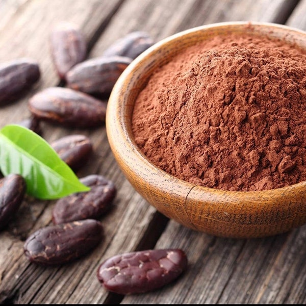 Organic Cacao Powder - Non-GMO, Unsweetened 100% natural chocolate