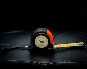 Personalized Tape Measure Laser Engraved, Fathers Day Gift From Daughter, Fathers Day Gift, Personalized Gifts For Dad, Gift for Husband