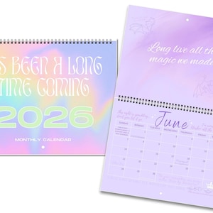 1989 Wall Calendar - Etsy