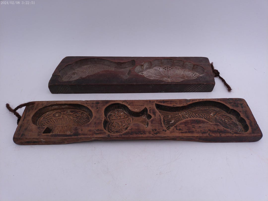 Vintage Chinese Rice Cake Molds - Etsy
