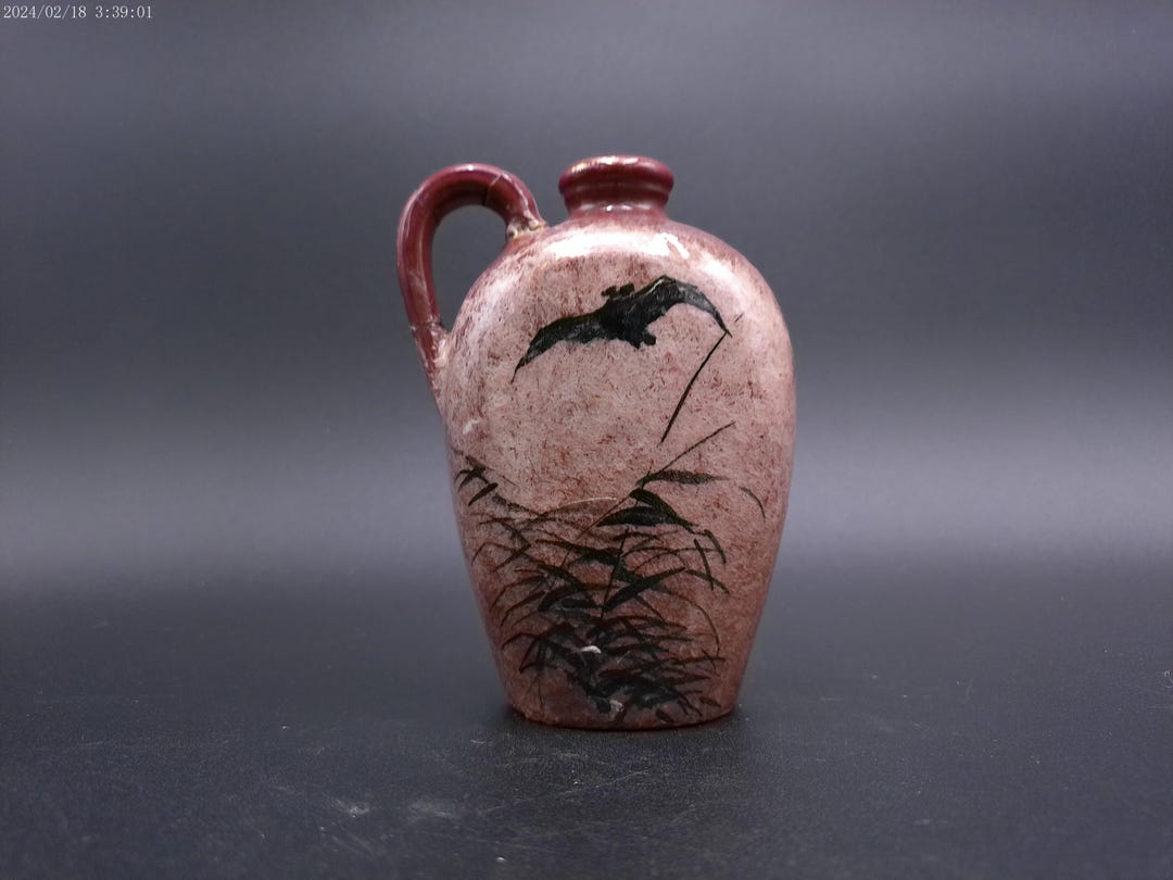 Rookwood Pottery Pitcher 1883 Signed and Marked Beautiful Design