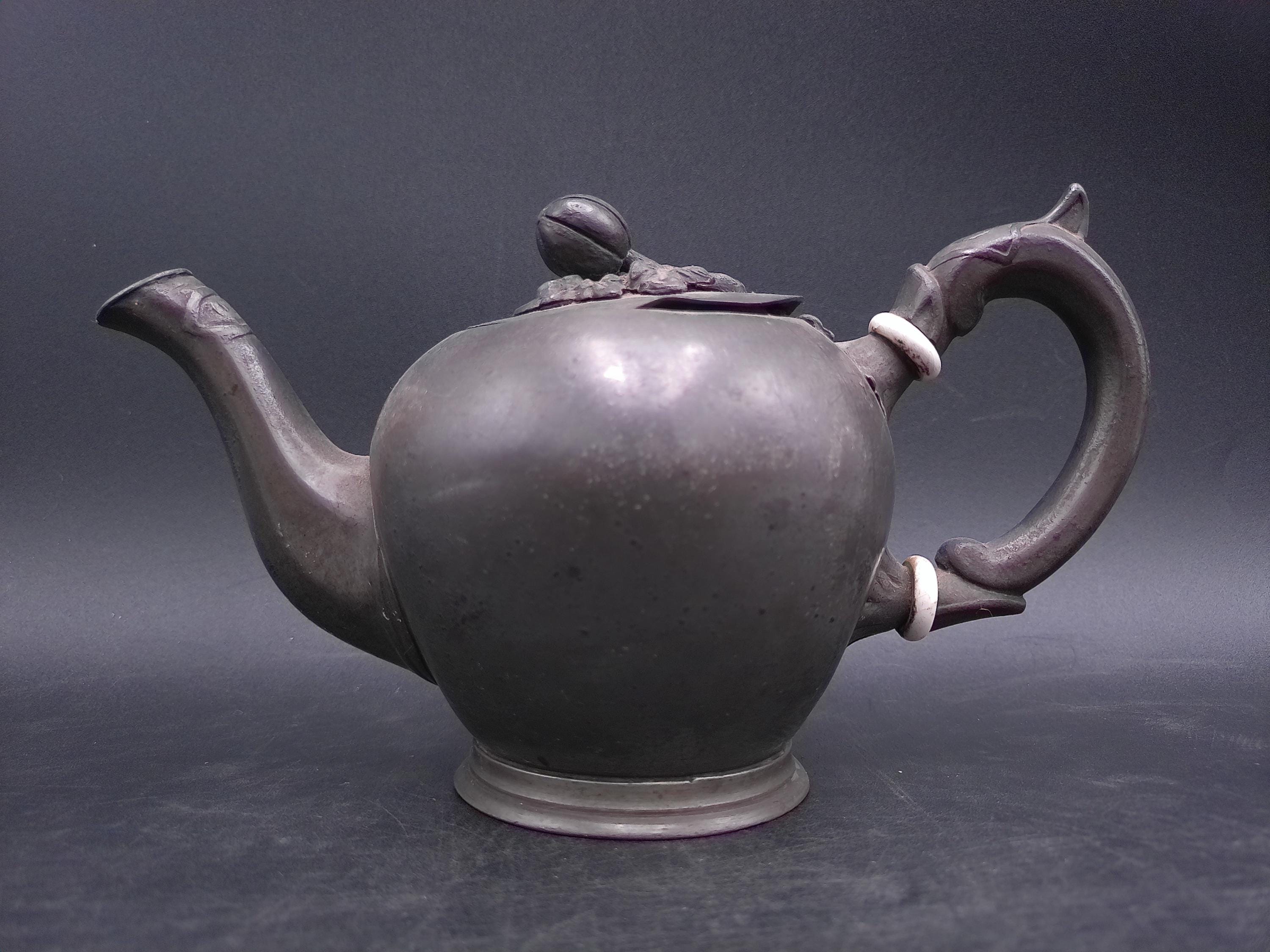 Sheffield Pewter Teapot - Etsy