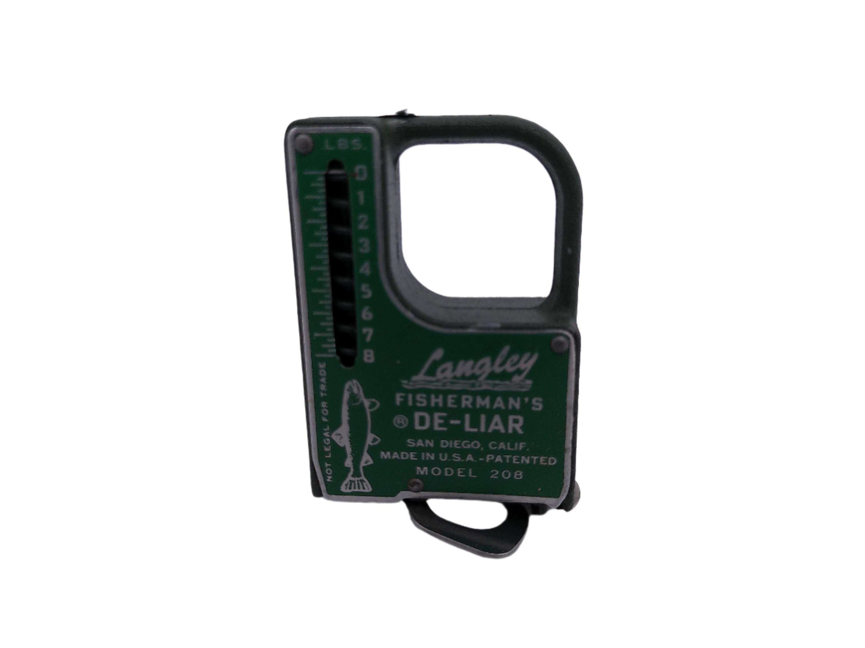 Vintage Langley fisherman's scale and tape measure, antique De-Liar fish scale | eBay Vintage Langley fisherman's scale and tape measure, antique De-Liar fish scale | eBay