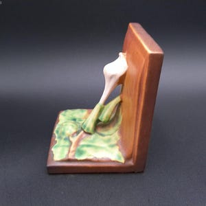 Roseville Thornapple Art Pottery Bookend Vintage - Etsy
