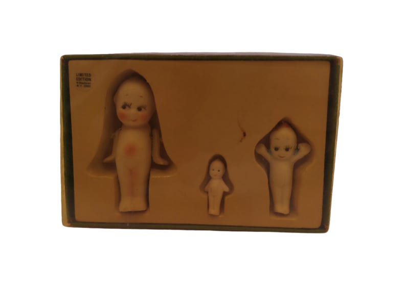 Pudgie Dolls from 1979 set of 3 image 1