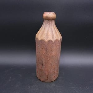 Rare Dr. Cronks 1800’s Stoneware unique Beer Bottle image 5