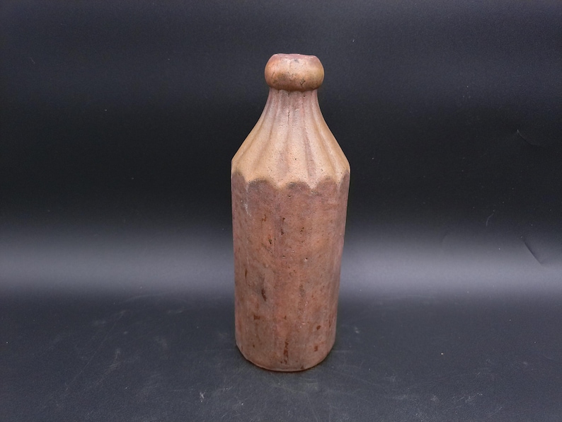 Rare Dr. Cronks 1800’s Stoneware unique Beer Bottle image 5