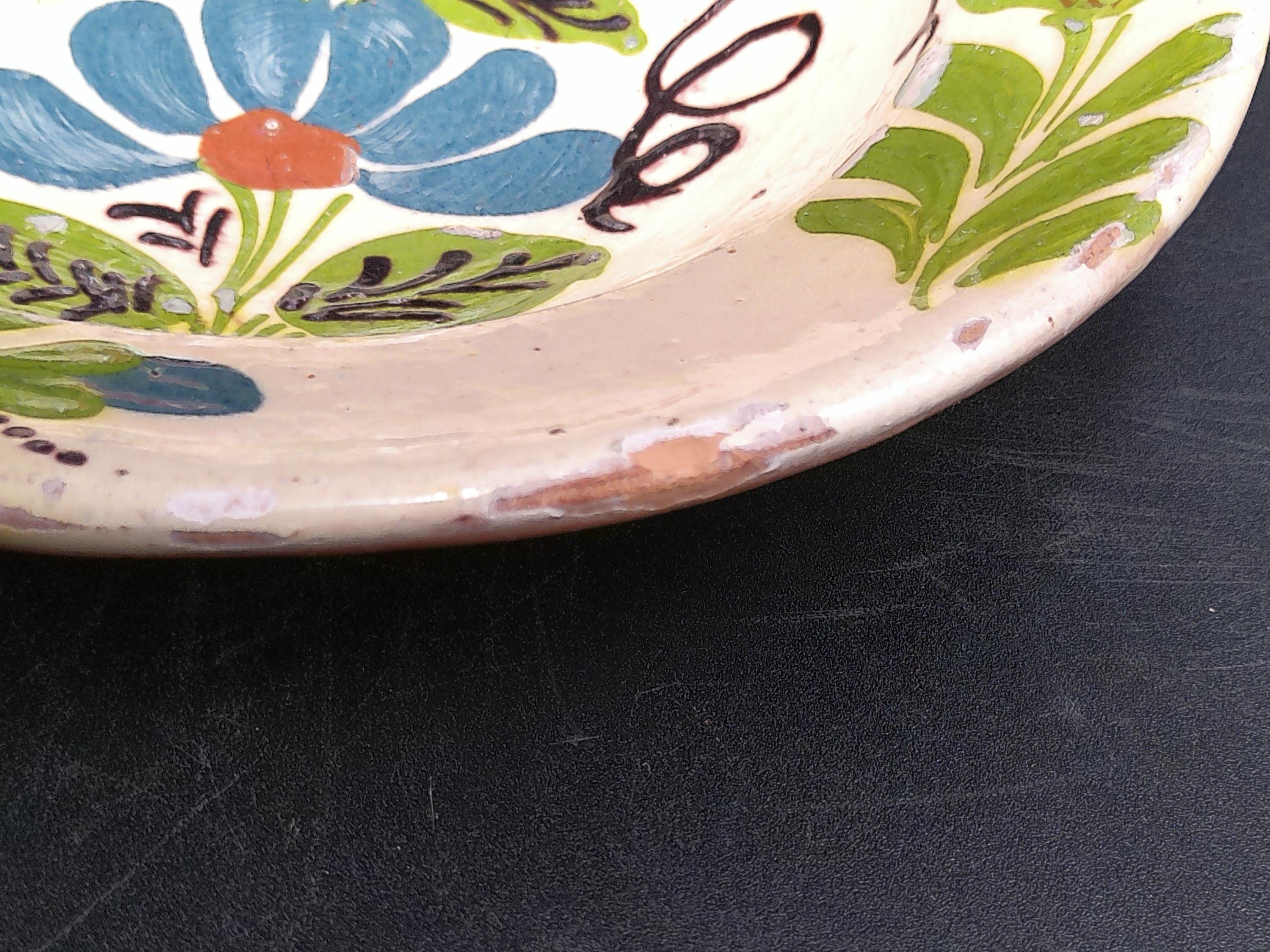 陶器製の装飾壁掛けプレート2枚セット ヴィンテージ - Etsy 日本