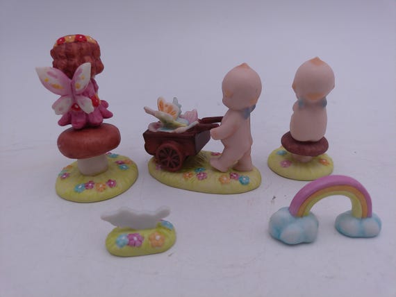 Set of 5 objects Rose O'Neill Kewpie and Fairy 5 … - image 2