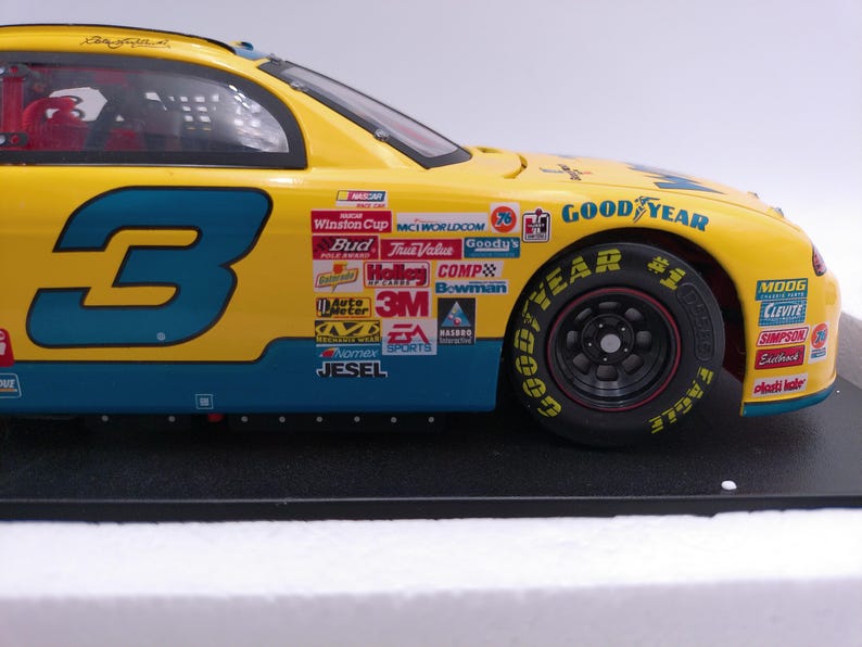 Dale Earnhardt #3 GM Goodwrench Service Plus Wrangler-jeans Monte Carlo uit 1999 afbeelding 9
