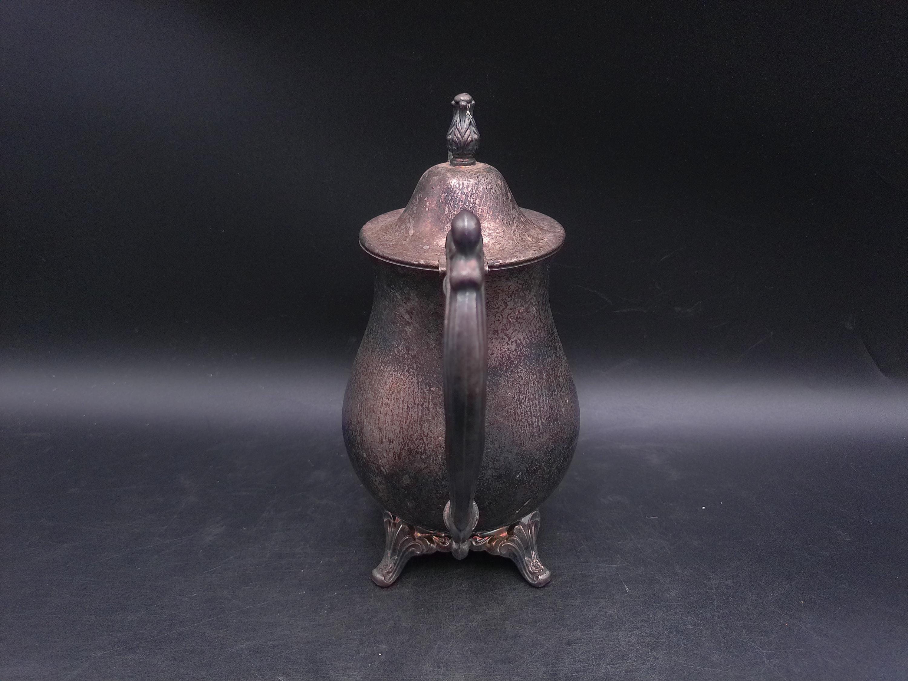 Oneida Teapot Dragon Handle and Spout Silver Plated Vintage - Etsy