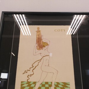 Kunstplakatdruck von François Coty einer Luxusparfum-Werbung Bild 5