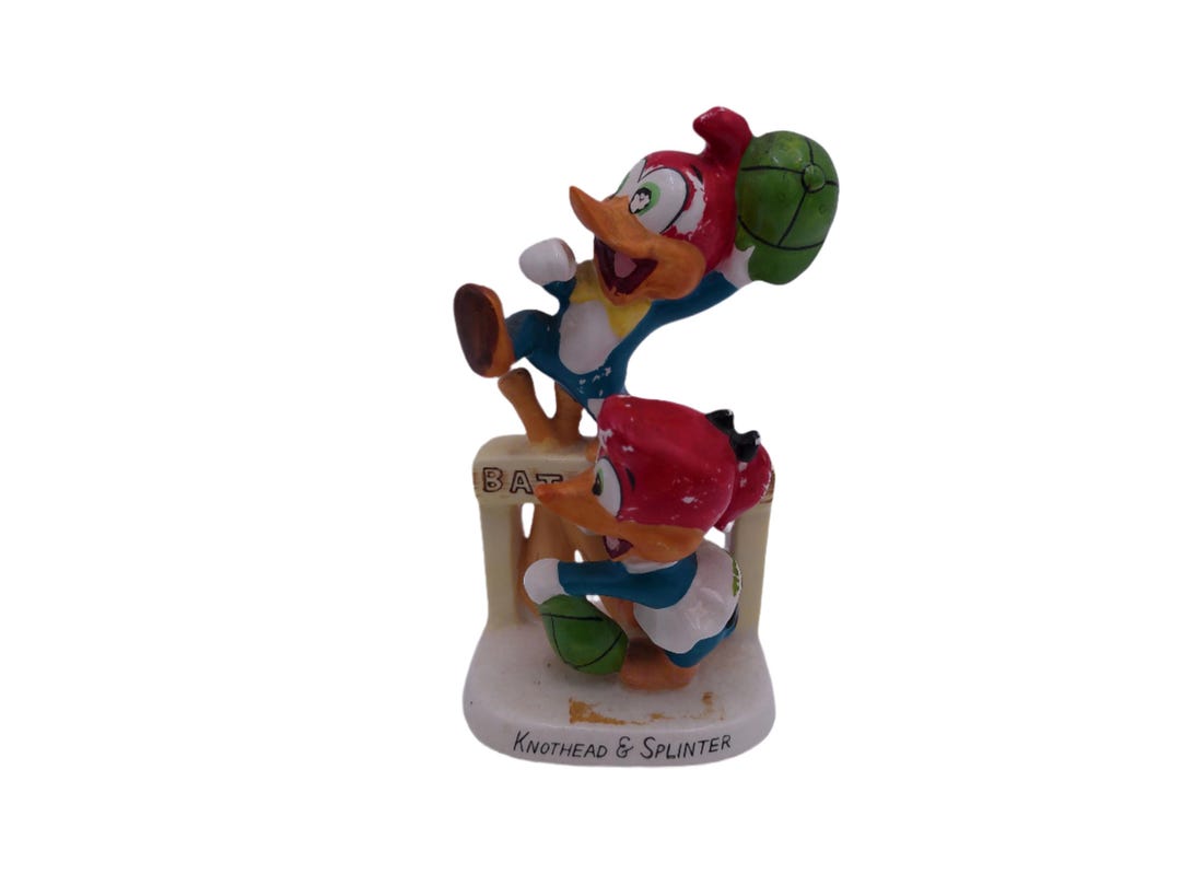 Disney Knot Head and Splinter Statue Vintage - Etsy