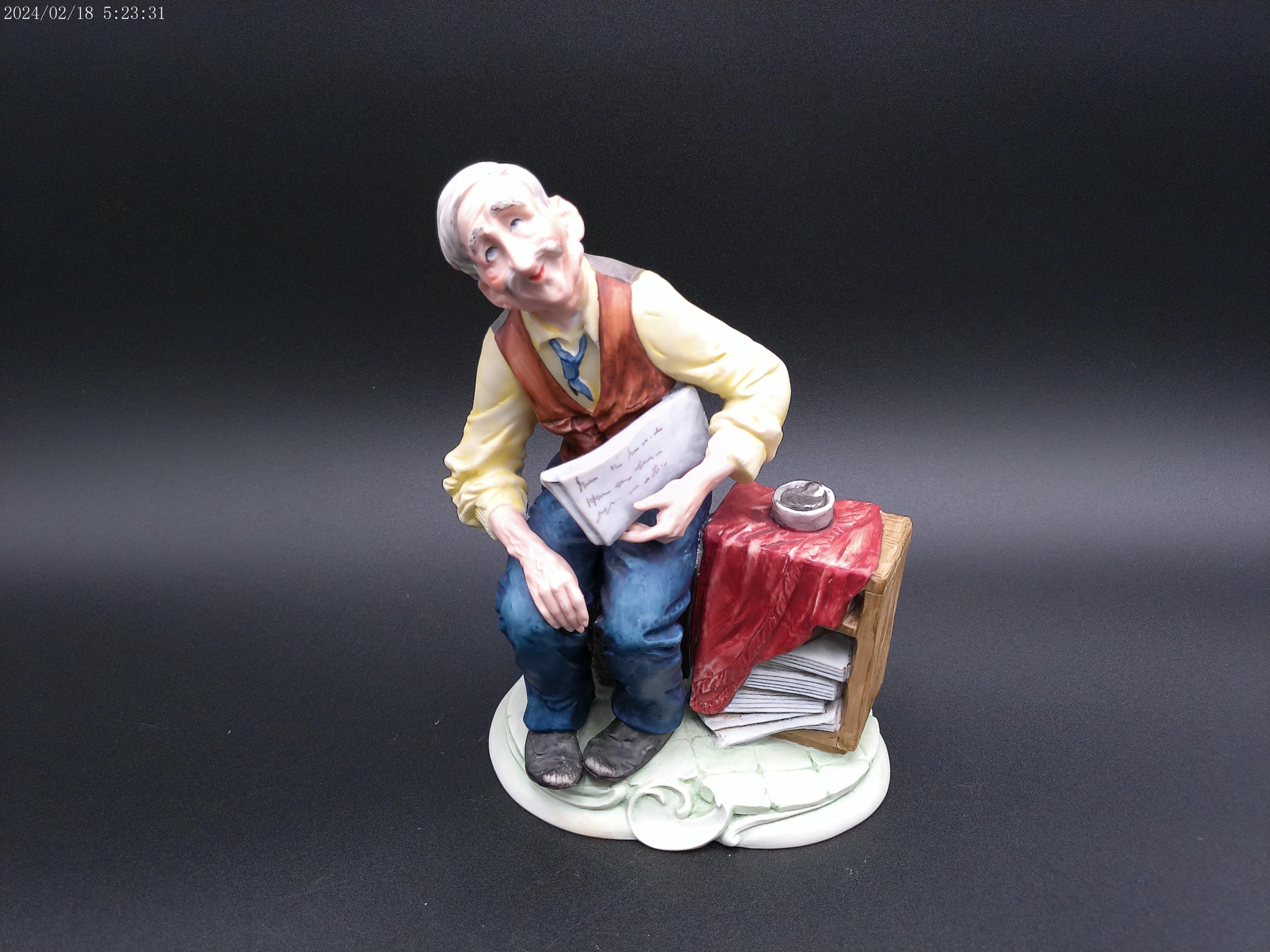 Capodimonte old man - Etsy 日本