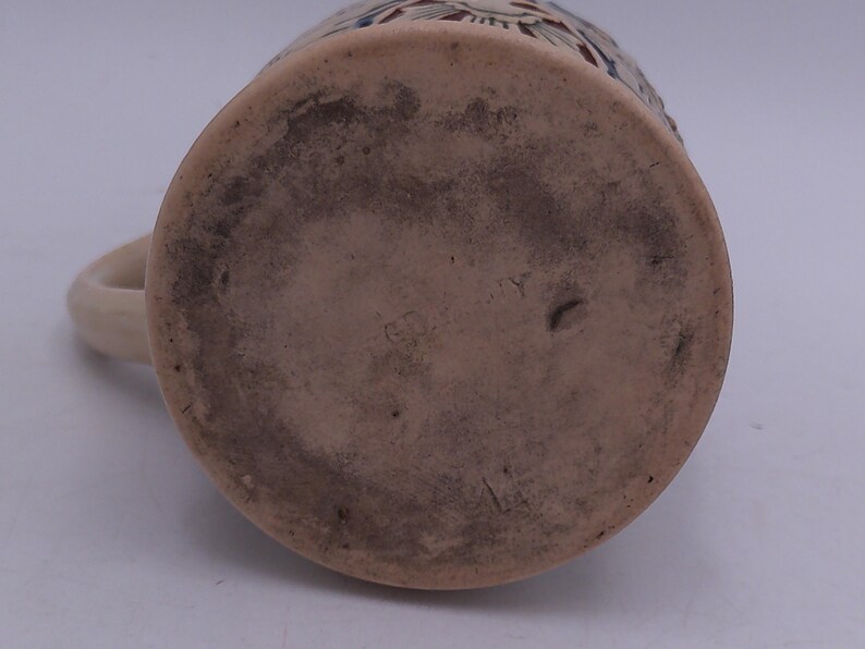 Beer Stein Made In Germany Vintage Small Crack Old Vintage image 8