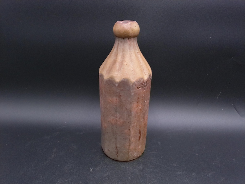 Rare Dr. Cronks 1800’s Stoneware unique Beer Bottle image 7