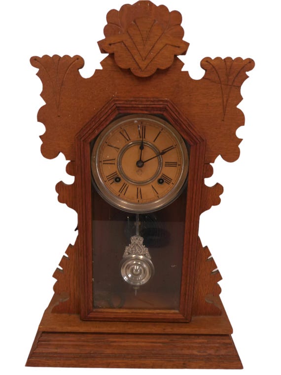 Ansonia 8-day Clock Ansonia Clock Co. New York W/ Key Working