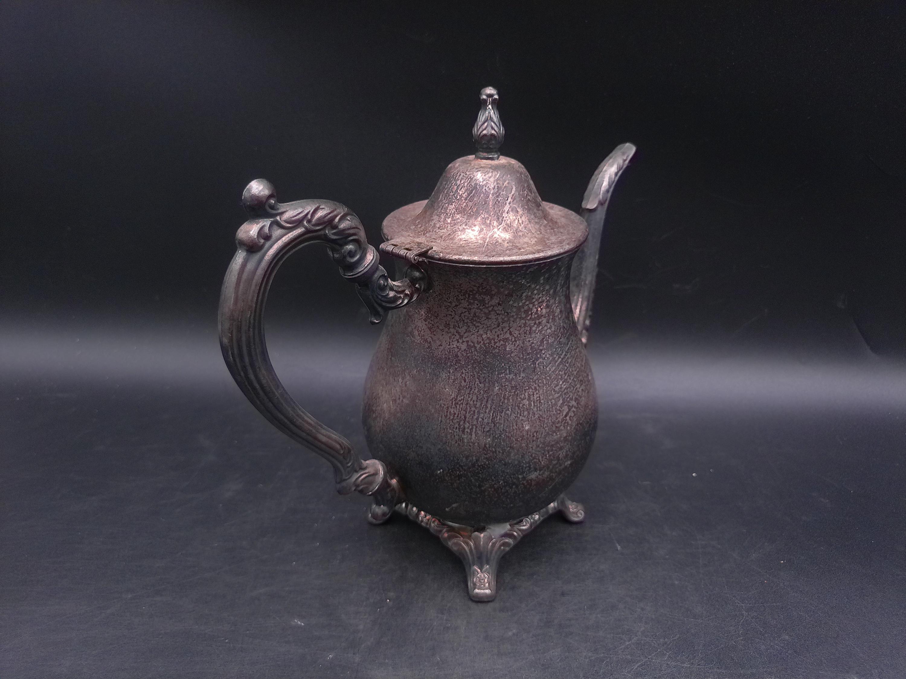 Oneida Teapot Dragon Handle and Spout Silver Plated Vintage - Etsy
