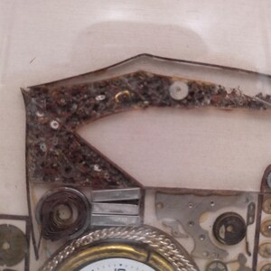 Vintage Girard's Watch Picture Original Art Piece 10.5" X 12" Signed by Artist image 3