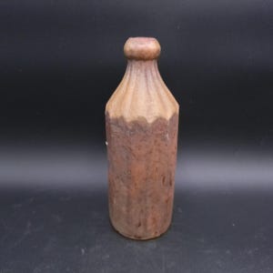 Rare Dr. Cronks 1800’s Stoneware unique Beer Bottle image 4