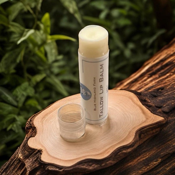 Tallow Lip Balm, All Natural