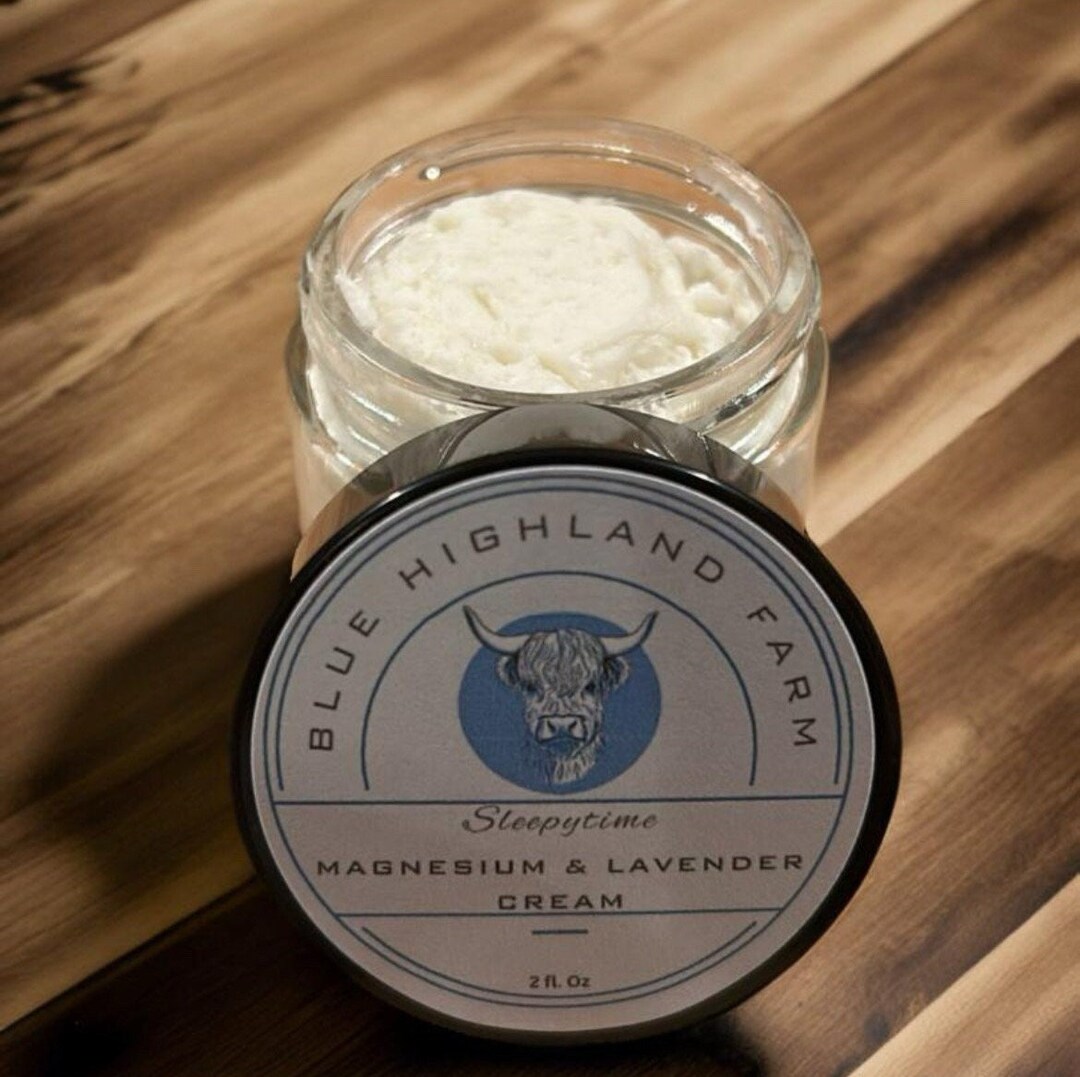 Sleepytime Magnesium & Lavender Tallow Cream Etsy
