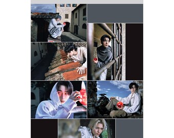 Enhypen The Sin Vanish Fugitives OFFICIAL | 11 x 17 Inch Vertical K-Pop Poster | BrownTrout | Music Boy Group