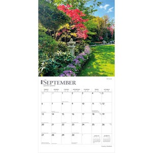 Country Gardens | 2026 12 x 24 Inch (Hanging) Monthly Square Wall Calendar | Plastic-Free | BrownTrout | Gardening Outdoor Home Nature bild 4