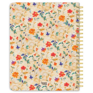 Tuscan Delight | 2027 6 x 7.75 Inch Weekly Desk Planner | Foil Stamped Cover | BrownTrout | Stationery Elegant Exclusive image 2