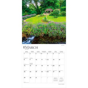 Country Gardens | 2026 12 x 24 Inch (Hanging) Monthly Square Wall Calendar | Plastic-Free | BrownTrout | Gardening Outdoor Home Nature bild 3
