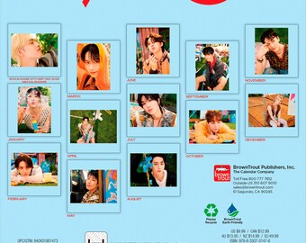 Seventeen OFFICIAL | 2026 7 X 14 Inch (hanging) Monthly Mini Wall