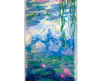 Claude Monet | 2027-2028 3.5 x 6.5 Inch Two Year Monthly Pocket Planner Calendar | Foil Stamped Cover | BrownTrout | Impressionism Artist