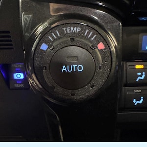 Climate Control Knob Bezels for the 5th Gen Toyota 4Runner 2014-2024