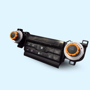 Dual Climate Control Knob Accents for the 5th Gen Toyota 4Runner 2014-2024