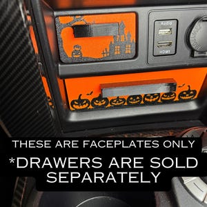 Halloween 4runner drawer faceplate accessory for the changeable drawers. These are only faceplates, drawers are sold separately.