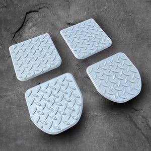 4Runner D-Ring Covers – Diamond Plate, 5th Gen Toyota Accessories