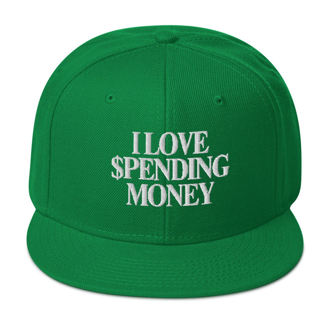 Spender Engine Cap I Love Spending Money Embroidered Cap - Etsy