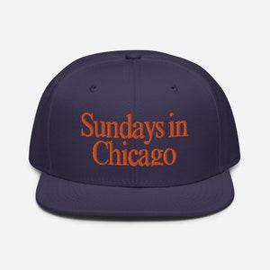 SUNDAYS IN CHICAGO Embroidered Cap