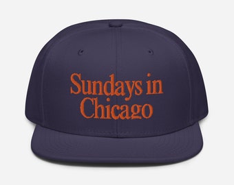 SUNDAYS IN CHICAGO Embroidered Cap