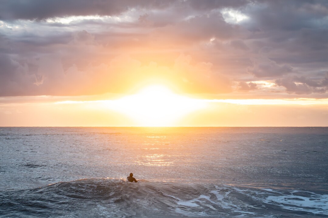 Surf Sunset - Etsy