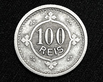希少な銀貨 1888年 ポルトガル 500レイス ポルトガル - AU