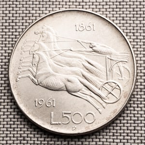 1961 Italy 500 Lire - Etsy