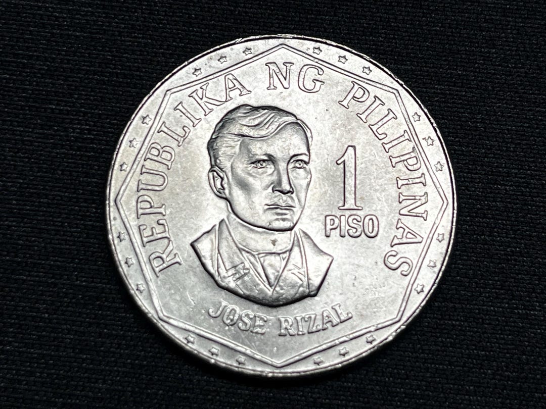 フィリピン 1ペソ 硬貨 1978年フィリピン1ペソ硬貨 – ヴィンテージエキゾチックワールドコイン