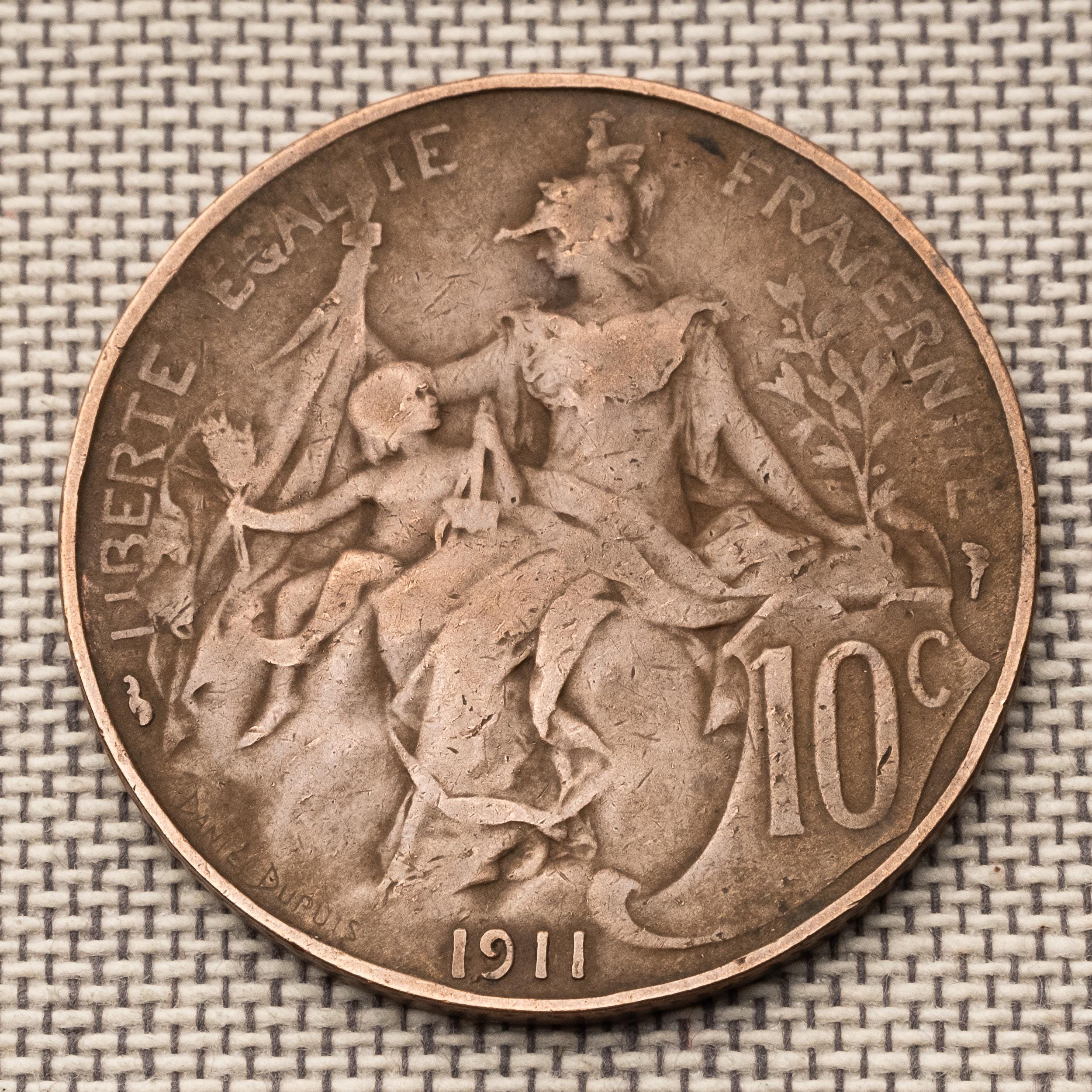 France 10 centimes - Etsy 日本