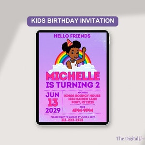 Gracie&#39;s Corner Editable Invitation