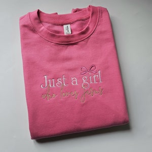 Christian embroidered faith based scripture sweatshirt
