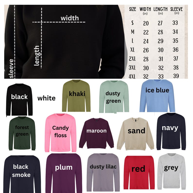 Religiöses Sweatshirt / Gestickte Bibel Vers Sprichwörter 31 Frauen christlichen Rundhalsausschnitt / Schrift Glaube Kirche Kapuzenpullover / Frauen Gottes Geschenk Bild 3