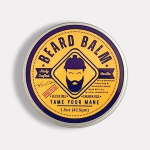 Beard Balm - Vanilla &quot;Tame Your Mane&quot;
