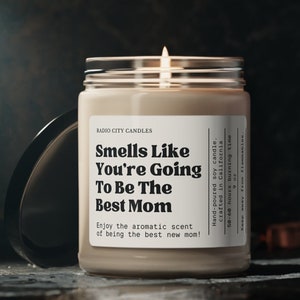 New mom gift, Funny New Mom Gift, Gift for New Mom, Pregnancy Gift, New Mom Gift, Funny Baby Shower Gift, Funny Candle for Expecting Mom