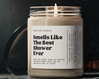 Bridal Shower Hostess Gift, Best Shower Ever, Baby Shower Hostess Gift, Thank You Gift, Hostess Gift, Hostess Thank You Gift Candle